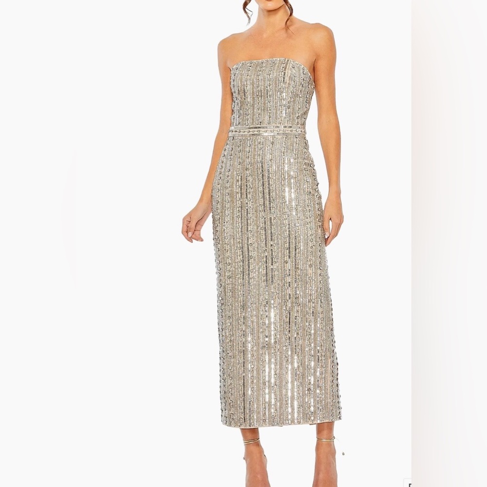 Mac duggal 93831 midi 10 FLAW read